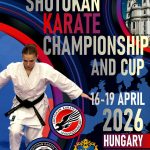 15th SKDUN European Karate Championship and Cup in Ferenc Kemény Sports Hall - Eger, Hungary on 16-19 April 2026
